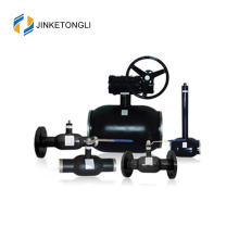 JKTL2W044 Gas Ball Valve with Welded Body and Gear Operated